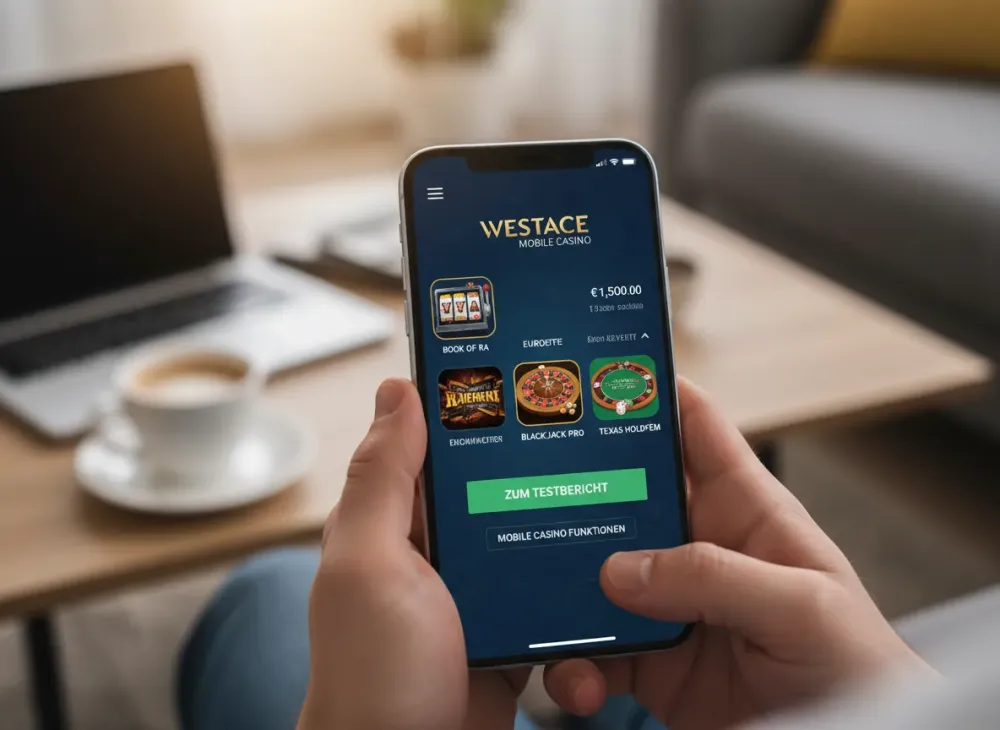 Westace app Testbericht und mobile Casino Funktionen